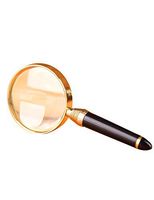 YAN JUNau Magnifying Glass, Portable Handheld Magnifying Glass HD 20x Glass Lens