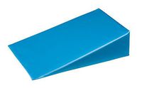 20 Degree Positioning Wedge, Upholstered Blue Vinyl, 7"L