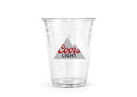 Coors Light Plastic Disposable Cup - 70 Count