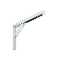 Knape & Vogt Folding L Bracket 12" 750 Lb Steel White
