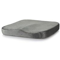 NACHEN Orthopedic Seat Cushion Memory Foam Seat Cushion, Suitable for Car, Office & Wheelchair Or Travel,Grey,40X40cm