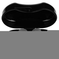 Qiterr Earplugs 1 Pair Professional Silicone Waterproof Anti-Noise Earplugs for Adult and Kids, Surfers, Swimmers and Other Water Athletes(Black)