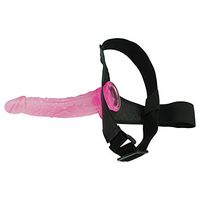 Qybtoo Beginner Sŧrāpön Hārńëśś Massager 9.05 Inches Strap on Plug Unisex Silicone Massager Extension Tools Beginner Men and Women (Color : Pink)