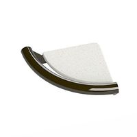 Invisia 2-in-1 Corner Shelf with Integrated Grab Bar : Oil Rubbed Bronze