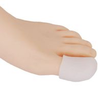 2 Toe Finger Gel Cap Protector Ingrown Nails Corns Bunions Blisters