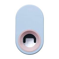 Automatic Toothpaste Dispenser Wall Mounted Hands Free Toothpaste Squeeze for Kids Shower Room Bathroom Family(Sky Blue)