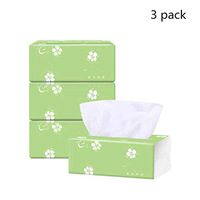 Soft & Comfort Facial Tissues,3-Ply Facial Tissue,300 Sheets per Box(3 Pack) (3 Pack)