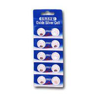 Tenergy 1 Card: 10pcs SR521SW / 379 1.55V Silver Oxide Button Cells