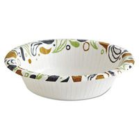 Deerfield Printed Paper Bowl, 12 Oz, Coated/soak Proof, 125 Bowls/pack, 8 Pks/ct