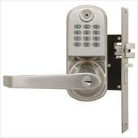 Mortise Keyless Electronic Latch for Remote Lock System Handing: Lock Right Regular / Left Reverse
