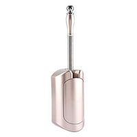 FTVOGUE Stainless Steel Toilet Brush with Holder Home Hotel Bathroom Handle Cleaning Tool Set(01)