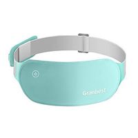 Granbest Portable Electric Heating Pad for Cramps, Lower Back Pain Relief USB Infrared Warming Waist Belt (Light Green)