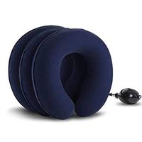 Glumlly Cervical Traction Nice Appearance,Cervical Traction Pillow Device Scientific Design,Neck Brace Soft and Comfortable,Suitable for Any Occasion,B