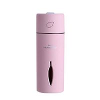 Cloudro Essential Oil Diffuser Humidifier,150ml USB Mini Humidifier Warm Night Light Purifier Essential Oil Diffuser for Home,Yoga,Spa,Bedroom,Baby Room (Pink)