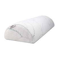 Bodyfit Bedding Company Half Moon Pillow - Bolster Semi-roll, Half Cylinder Wedge - Helps Neck, Knee, Lumbar Back Pain