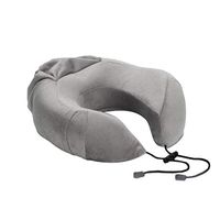ROSENICE Memory Foam Super Soft U Pattern Pillow for Ultimate Comfort in Travel (Grey)
