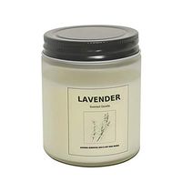 Candles, Scented Candles Soy Candle, Highly Scented and Long Burning Aromatherapy Jar Candles for Stress Relief and Relaxation with Pure Essential Oil, Portable Travel Gift Box for Home (Lavender)