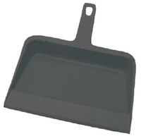 IMpact Products 700-90 12" Black Plastic heavy Duty Dust Pan - Quantity 10