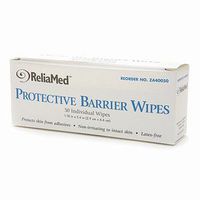 ReliaMed Wipes ZA40050 1 x 2.75 Inch Reliamed Skin-Prep Protective Barrier Wipes - Box of 50