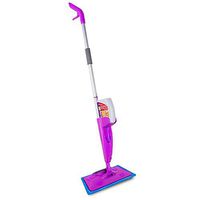 Click 'N Clean Multi-Surface Microfiber Spray Mop Including All Floors Restorer, Shine Refresher, Shine It Floor Polish