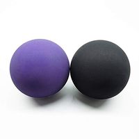 Artgenius Multi Color Massage Ball Set (Purple & Black)