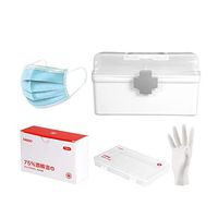 ZHH Personal Protective First Aid Kit,Ready to Go,in Portable Bag