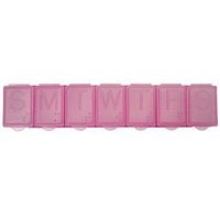 7 Day Pill Organizer with Braille Markings