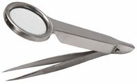 Harbor Freight Tools 3-3/4" Magnifying Glass Tweezers