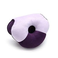 Dual Comfort Cushion Lift Hips Up Seat Cushion,Beauty Butt Cotton Filling Folding Pillow Chair Pads for Orthopedic Sciatica Tailbone and Hip Pain