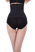 Mesh Breathable Elastic Abdominal Binder Waist Trimmer Post-Pregnancy Belly Compression Postpartum Tummy Recovery Girdle Slimming Invisible Support Belly Band for Women(Black)