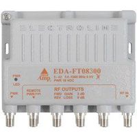 Electroline EDA-FT08300 8 Port TV Signal Booster/Amplifier with Active Return Path - Retail Packaging