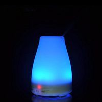 Aroma Humidifier, Camkey 100ml Aromatherapy Essential Oil Diffuser Ultrasonic Cool Mist Aroma Humidifier With Color LED Lights Changing and Waterless Auto Shut-off Fuction for Home, Yoga, Office, Spa