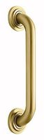 Jaclo 2624-PB Deluxe Contempo Grab Bar, 24", Polished Brass