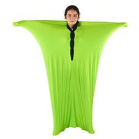 Sensory Sox Body Socks - Full-Body Wrap to Relieve Stress for Individuals with Autism, Anxiety - Deep Pressure Simulation Body Blanket Great for Dynamic Movement (Small 47"x27",Green)