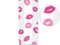 Special Occasion Cello Bags - Kisses 5x3x11 Cello Bags Cello Bags 1.2 mil (2 Packs; 100 Bags Per Pack) - WRAPS-C4BKS