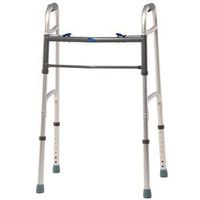 Sammons Preston InvacareÂ® Blue-Release Two-Button Walker ( Junior Walker 4-pack )