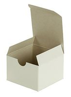 Premier Retail Packaging 10 Count White Gloss Gift Box, 3 x 3 x 2
