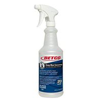 Betco Empty Spray Bottles for Deep Blue Concentrated Glass Cleaner, 32 Oz, Case of 12