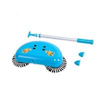 Gaoxingbianlidian Sweeper, Easy To Use For Environmentally Friendly Lazy People, Soft And Durable Home Push Sweeper, Blue Handheld fully automatic (Color : Blue)