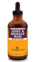 Herb Pharm Joint and Muscle Warming Rub with Cayenne Liquid Extract - 4 Ounce