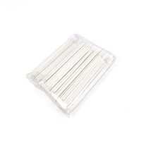 ECOPAPER 200-Pack Paper Straws, Individually Wrapped Biodegradable Straws No-Lamination No-Coloring, 0.25"-dia. x 8"-long