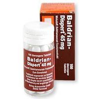Baldrian Dispert 45mg 100 tablets by Solvay