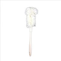 Easy Bottle Glass Cup Soft Foam Cleaning Brush Kitchen Washing Scrubber Tool for Home Cleaning - White