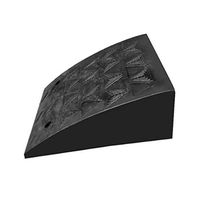 Mobility Outdoor Road Ramps, Hotel Garage Store Car Wash Garden Mat- Non-Slip Pad Outdoor Ramps Vehicle Ramps (Color : Black)