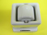 IDL Junior Porcelain Moistener, Genuine Porcelain, White, 1 1/2" Wide, One Per Customer