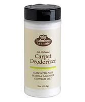 Fabulous Frannie All Natural Ingredients No Synthetics Clean & Fresh Carpet Deodorizer Made with Pure Essential Oils Lemon & Lime 16oz