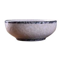 AXZHYX Bowl Porcelain Bowl Rice Bowl Home Fruit Salad Bowl and Wind Soup Bowl Creative Dessert Bowl Dinner Bowl - 4.75 Inch Japanese and Korean Bowl Hotel Tableware Home Noodles Boiled Fish Soup Bowl