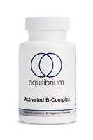 Activated Vitamin B Complex | for Energy, Mood and Stress Support | Methylated B Complex Vitamins | MTHFR | B12, B6, Folate, Biotin | Vegan, 60 Capsules | Equilibrium Nutrition