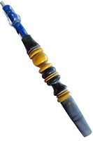 BonBalloon 1 Egyptian Hookah Shisha Hose Mouth Piece Nargila Acrylic Plastic Wood Tip 422 (Blue)