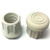 Protective Leg Tip, Slipon, Rd, 31/32", PK10